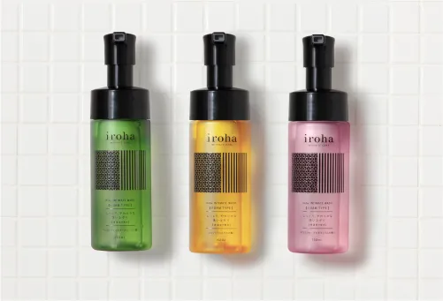 3種類の iroha INTIMATE WASH 【 FOAM TYPE 】